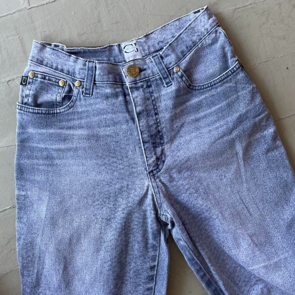 Vintage Cavalli Snake Skin pattern Jeans